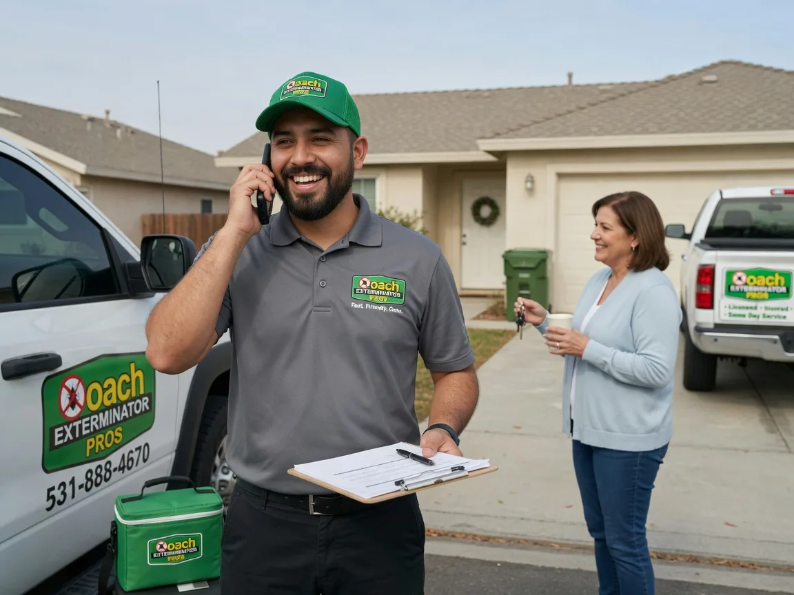 Pest Control Roach Exterminator Diamond, OH FAQs
